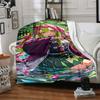 1Pc Moon Warrior Blanket For Couch Bed Plush Cozy Fuzzy Blanket Super Soft Warm Blankets For Fall And Winter 0918304