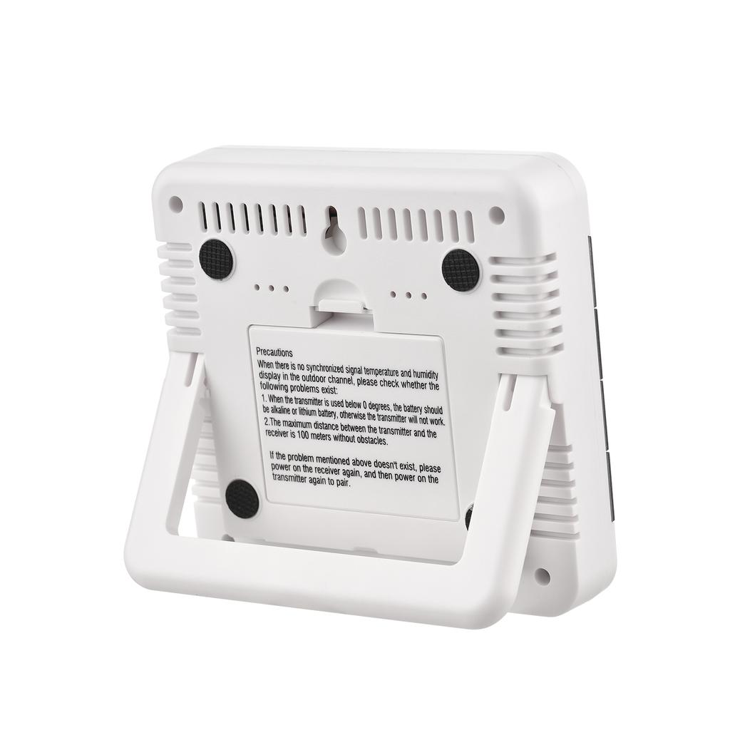 3-канальный цифровой термогигрометр для использования в помещении и на открытом воздухе с дистанционным датчиком, подсветка 328 футов/100 м