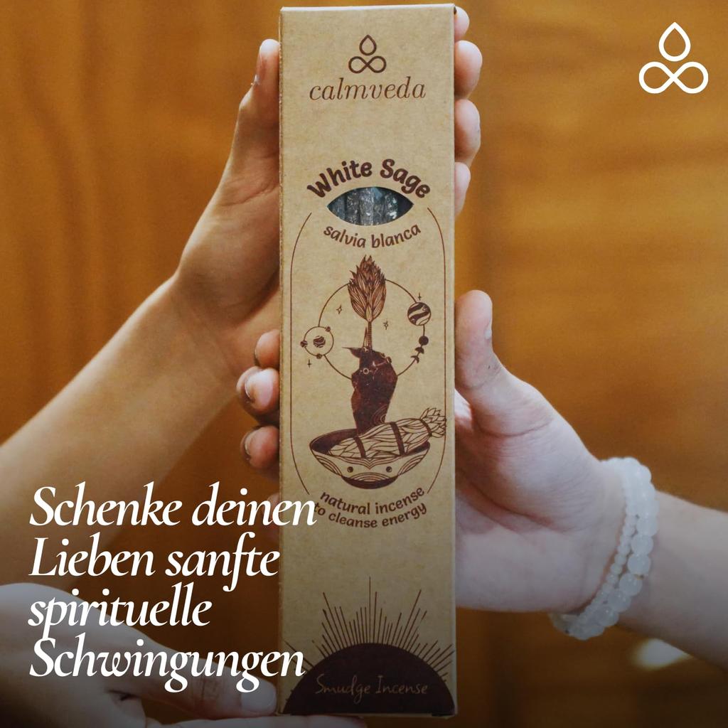Organic White Sage Smudge Sticks -24+ Sage Sticks, 9 Inches