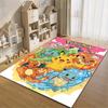 Cute Pokémon print home rug, anime style, cartoon welcome mat, a great gift for family and friends.