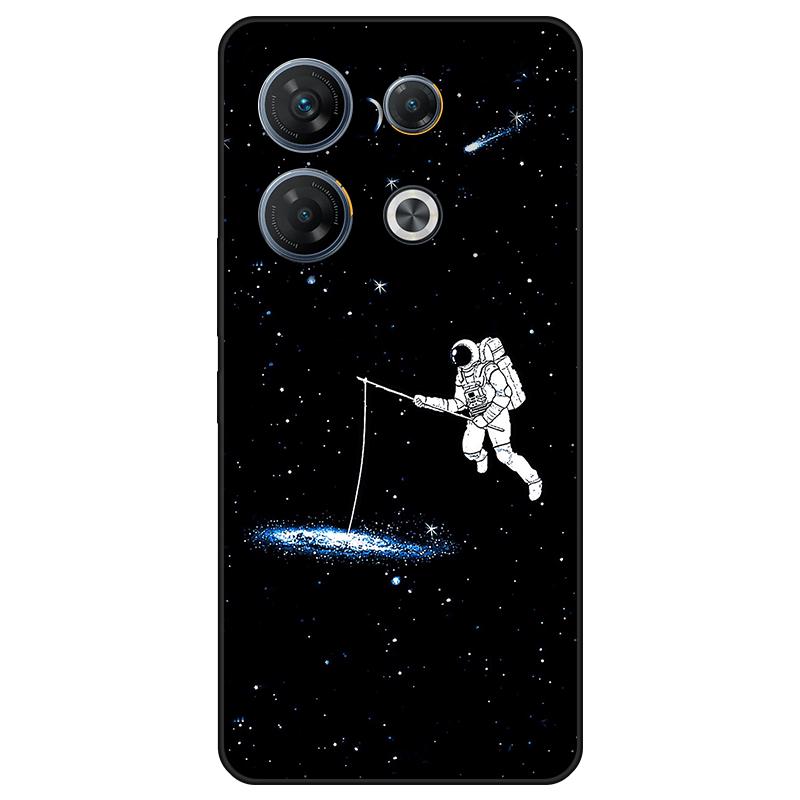 Для Infinix GT 10 Pro Корпус Окрашенная задняя крышка из ТПУ Мягкий силиконовый чехол Infinix GT 10 Pro