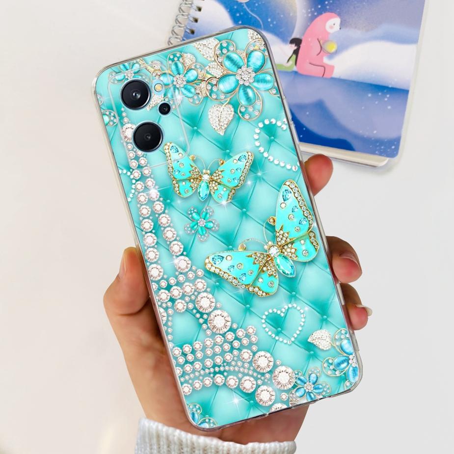 Чехол для Realme 9i RMX3491 Новый модный окрашенный чехол Прозрачный силиконовый мягкий ТПУ чехол для телефона Для Realme 9i 5G RMX3612 Realme9i Fundas