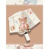 Automatic Sunshade Umbrellas Cartoon Digital Folding Umbrellas Black Glue Anti UV Sunshade Umbrellas