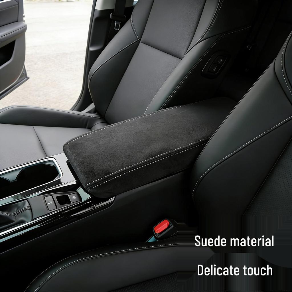 Чехол-подлокотник из микрофибры и кожи для Toyota Camry 9-го поколения 2024-2026 гг. - Прочный, износостойкий и грязеотталкивающий.