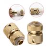 1/2" Copper-Plated Aluminum Quick Connector for Water Hose & Gun - Garden Tool Accessory