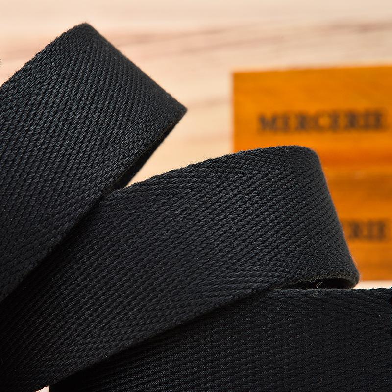 Ремень унисекс из холста, повседневные тканые джинсы с комбинезоном, ремень в стиле милитари из холста