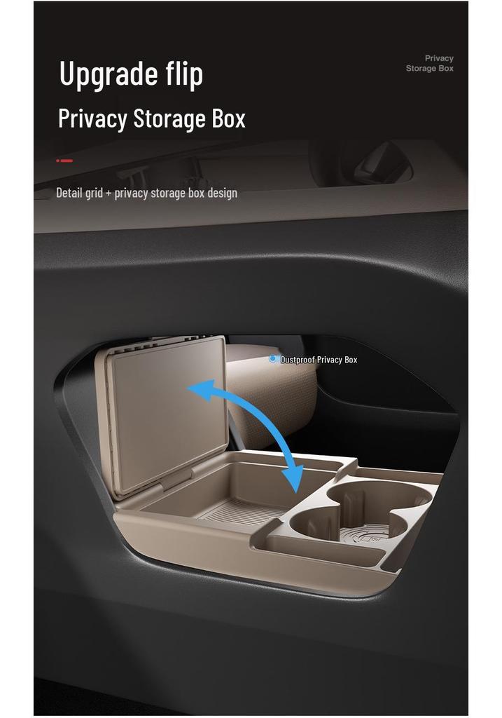 Подходит для 26 моделей Geely Xingyue L: Органайзер для подлокотника центральной консоли и аксессуары для ящика для хранения в салоне