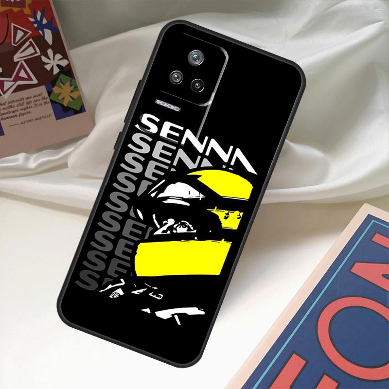 Чехол для гонок Ayrton Senna F1 для Xiaomi 13 14 Ultra 11T 12T 13T Pro 12 Lite POCO X6 M6 Pro X3 X4 X5 M5s F3 F5