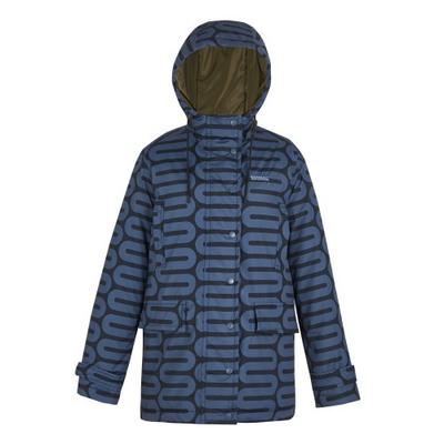 Женская водонепроницаемая куртка Orla Kiely Wiggle средней длины