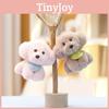 Plush Puppy Cute Toy Animal Stuffed Doll Girls Bag Charm Keychain Accessory