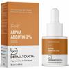DERMATOUCH Alpha Arbutin 2% Serum | Лучшее средство для уменьшения пигментации и темных пятен | Подходит для всех типов кожи | Для мужчин и женщин | 18 мл