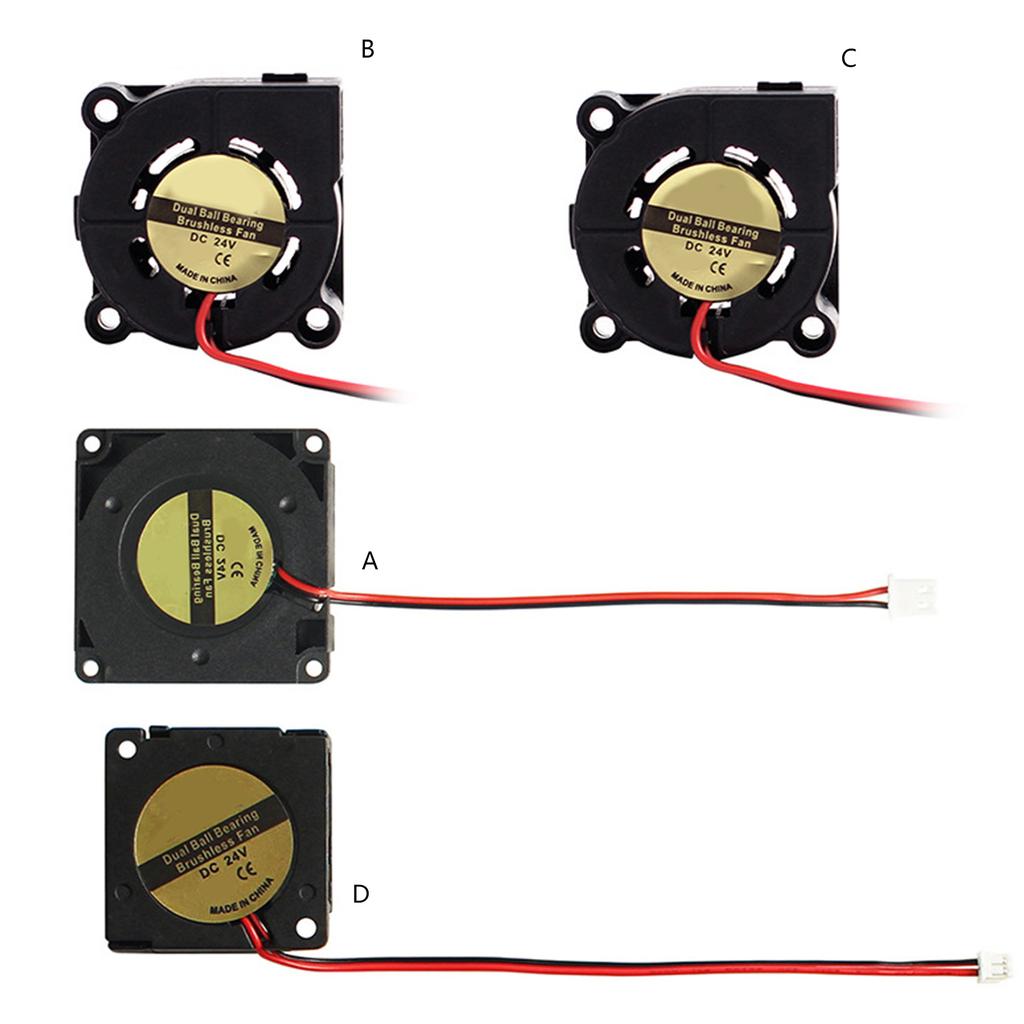 Для Neptune 3/4 Hotend Cooling Fan 4010 Двойной подшипниковый бесщеточный вентилятор 4010/4015/3010 Охлаждающий вентилятор для 3D-принтера Neptune 3/4
