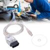 Кабель для диагностического инструмента автомобиля K+ USB-кабель Интерфейс с переключателем Замена для Серии 1 E81 E82 E83 E87 E88 20042011