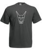 Футболка унисекс J2267 Doberman Minimal Art My Design Friend Pet Cat