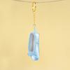 Yousheng Satin Ballet Shoe Keychain Handmade Mini Pointe Shoe Pendant with Keyring Ballet Lovers Bag Charm Gift for Ballet Dancers