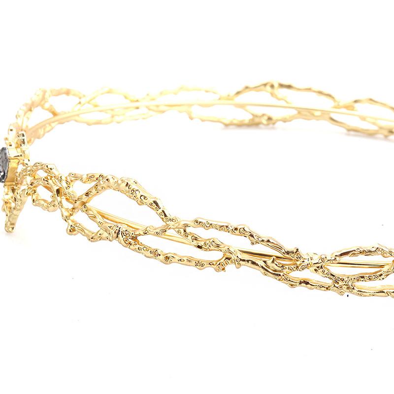 1 шт., головной убор для косплея, королевская корона, круглая корона эльфов, конкурс красоты, королевская корона, аксессуары для волос