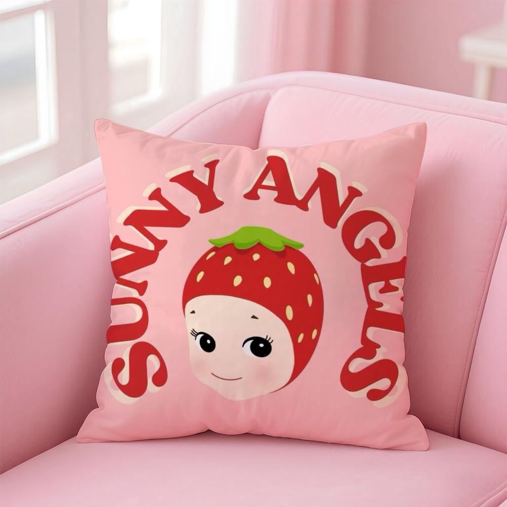 Мультяшный Горячий S-Sonny AngelS Наволочка Удобная Двусторонняя Наволочка Идеально для Автомобиля Дивана Спальни и Не Только