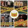 Halloween Decorations Caution Tape,Do Not Enter Scary Caution Tape Roll Outdoor Spooky DIY Decorative Accessory 1Pc