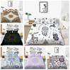 Bohemian Bedding Set, Bedroom Duvet and Pillowcase Bedding Set, AU/EU/US Full Size Home Decoration