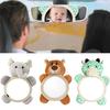Shatterproof Baby Car Mirror Plush Rear Facing Car Seat Mirror Car Kids Monitor