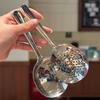 Stainless Steel Buffet & Household Serving Spoon Set: Ladle, Slotted, Rice, and Flour Spoons
