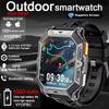 Новые смарт-часы 2025 года, аккумулятор 1000 мАч, 2,13-дюймовый AMOLED-экран, мужские часы, компас, водонепроницаемость 10 АТМ, Bluetooth-звонок, спортивные смарт-часы
