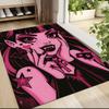1Pc Monster High Starry Night Carpet Rug Customizable Soft Washable Antislip Home Living Room Sofa Mats Personalized Rug 091728