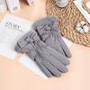 Warm Gloves for Women Plus Velvet Thickened Windproof and Cold Outdoor Cycling Driving Winter Touch Screen Autumn and Winter Gloves