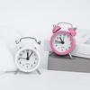 Student Desk Clock: Creative Silent Alarm, Metal Mini Table Clock, Cute Decorative Pocket Watch for Dorms