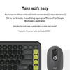 Logitech POP ICON COMBO Wireless Bluetooth Keyboard and Mouse Set
