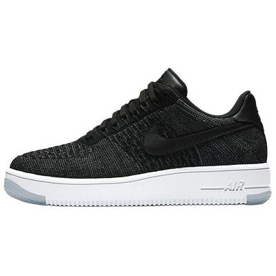 Кроссовки женские Air Force 1 Flyknit черные белые 820256-001
