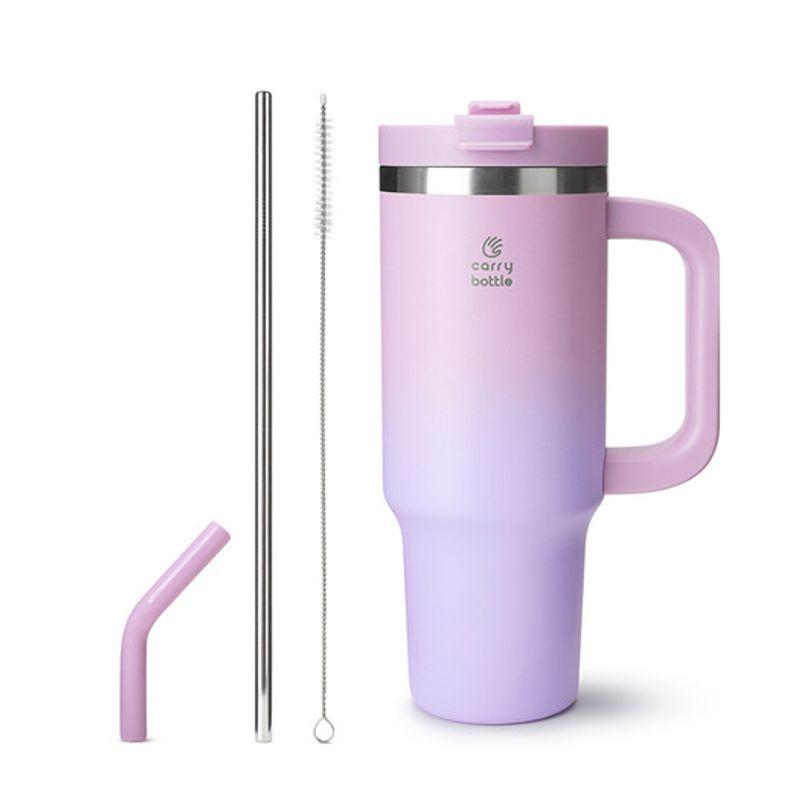 CARRY BOTTLE Summit Tumbler 900ml, 30oz Stainless Steel Insulated Large Capacity Bottle Vacuum Tumbler