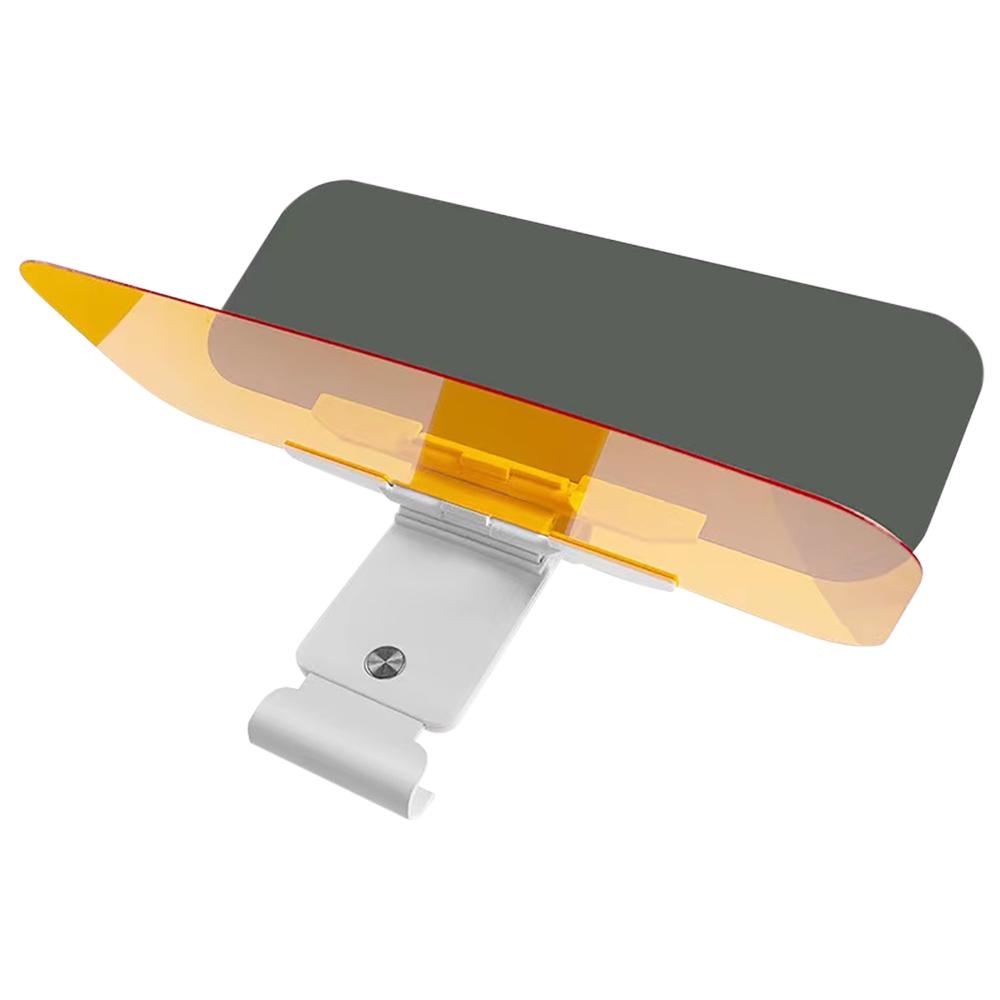 2 в 1 автомобильный солнцезащитный козырек HD Anti Sunlight ослепляющие очки дневное ночное видение водительское зеркало УФ складной откидной вид внутреннее зеркало