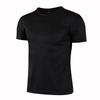 Men Running Gym Sport Shirt Quick Dry Moisture Wicking Lightweight Short Sleeve Round Neck Training Exercise Top For Fitness Workout Outdoor Activity