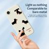 For iPhone 16e Case 4 Dachshunds Pattern Printing Straight Edge TPU Phone Back Cover