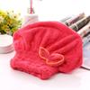 Women's Coral Fleece Quick Dry Hair Cap Tool Drying Hat Bathing Towel Bath