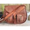 Crossbody Travel Bag Vintage Genuine Leather Messenger Satchel Shoulder