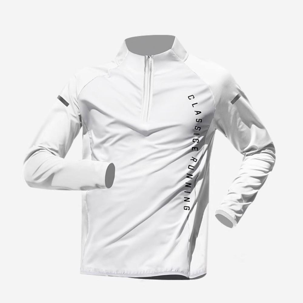 Long Sleeved Sport Running Shirts Quick Dry Men Sport T-shirt Men's Fitness T-shirt Football