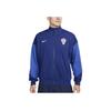 Croatia Academy Pro Loose Fit Color Block Long Sleeve Quick Dry Jacket Men Jackets Deep-Royal-Blue FZ8588-455
