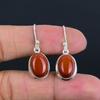 Натуральный красный оникс серьги-капли 925 стерлинговое серебро ручной работы серьги легкие серьги ручной работы подарок для лучшей девушки подарок для нее на День благодарения