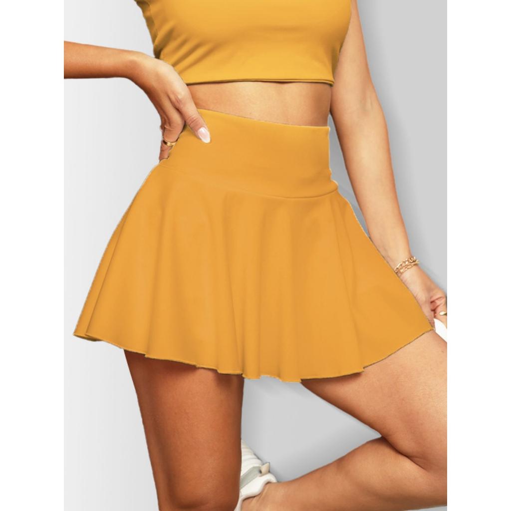 Outdoor Sports Casual Comfortable Versatile Half Skirt, Pleated Skirt Women's Models