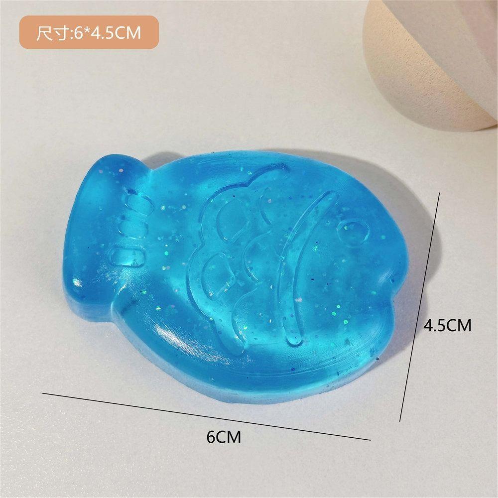 Pinching Cat Paw Fish Cat Paw Mini Mochi Ice Pressure Ball Toy Squeeze Toy Mini Mochi Ice Block