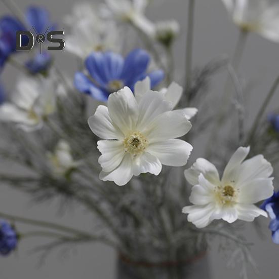 Искусственный цветок водонепроницаемый реалистичный шелковый тканевый ромашка Декор из искусственных цветов