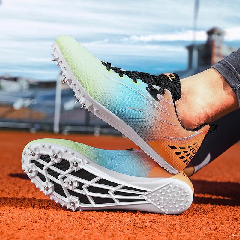 Весенние новые шиповки для спринта на средние и длинные дистанции, прыжков в высоту, легкой атлетики, мужские соревновательные, женские беговые шиповки, футбольные шиповки