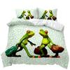 Frog Duvet Cover Set Reptile Wildlife Animal Comforter Cover For Teens Adults Twin Double Queen King Size Qulit Cover