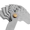 Precision Stainless Steel Thread Pitch Gauge 60 Degree Metric Center Gauge Inch 55 Degree Screw Pitch Gauge Screw Cutting Tools
