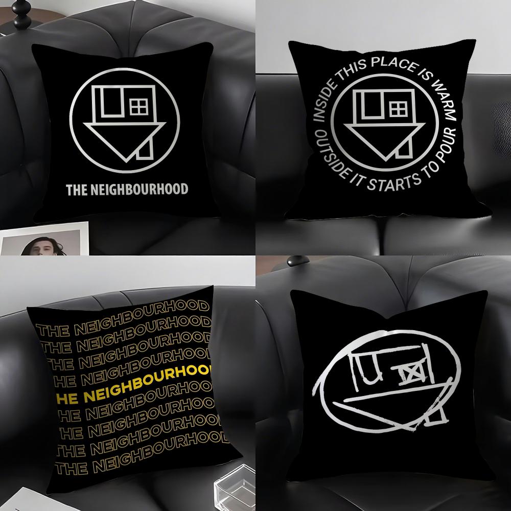 Design NNeighborhood Classic Cushion Cover Elegant Comfort Pillowcase Sofa Bed Doublesided Printed Invisible Zipper Home Decor