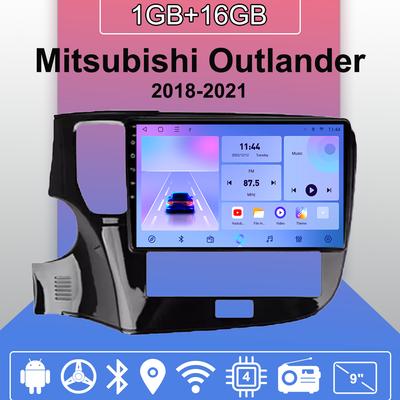 Автомобильное радио Android Auto Carplay для Mitsubishi Outlander 2018-2021, мультимедийный проигрыватель, головное устройство, стерео, GPS-навигация, BT WIFI 1+16 ГБ