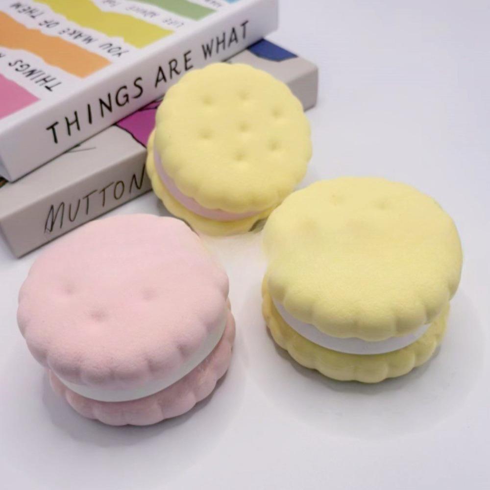 Сквиши Имитация Торта Игрушка-Сжималка Снятие Стресса Медленно Поднимающаяся Сенсорная Игрушка-Антистресс для Тревожности СДВГ Аутизма Подарки Дети Взрослые ASMR Развлечение