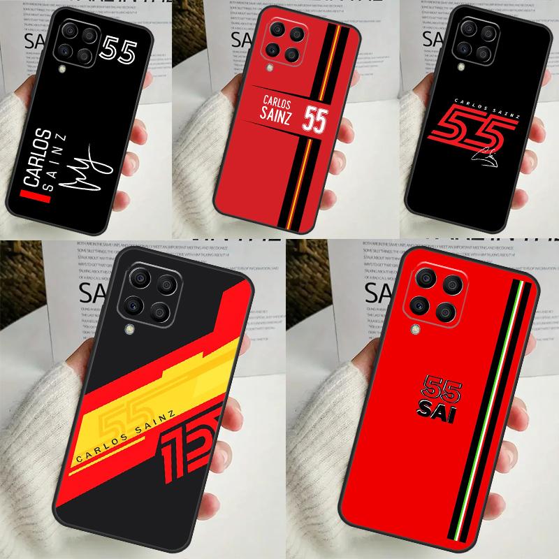 Carlos Sainz F1 For Samsung Galaxy M13 M33 M53 M12 M32 M52 M14 M34 M54 M20 M51 M21 M30s M31s M15 M55 Case